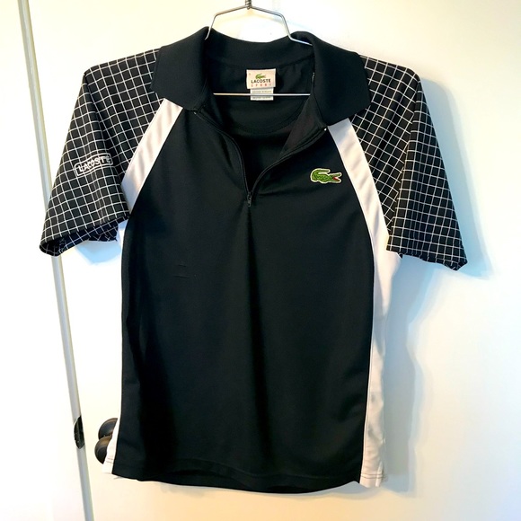 Lacoste | Shirts | Lacoste Sport Tennis Polo Shirt Size 3 Rn 8765 Ca 16998 Navy And White | Poshmark